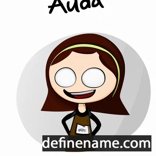 Audria cartoon