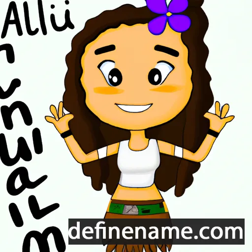 'Auli'i cartoon