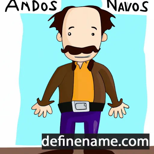 Ávdnos cartoon