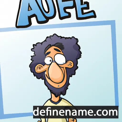 Aufrej cartoon