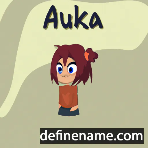 Auka cartoon