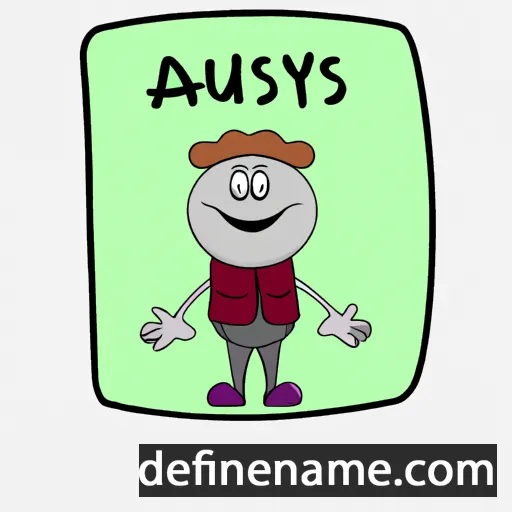 Auksys cartoon