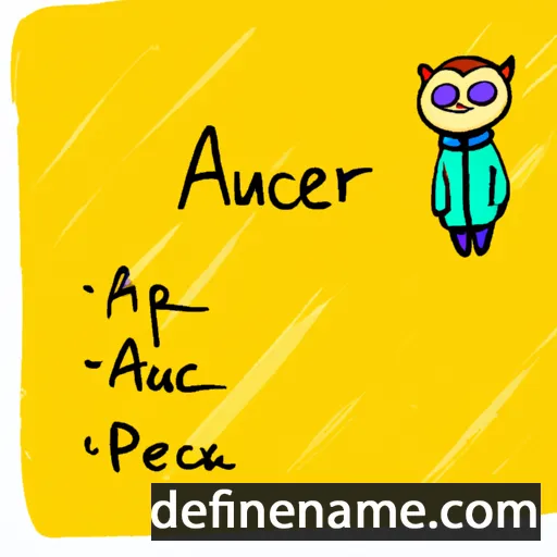 Auncera cartoon