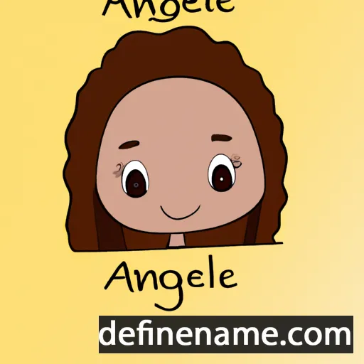 Aungèle cartoon