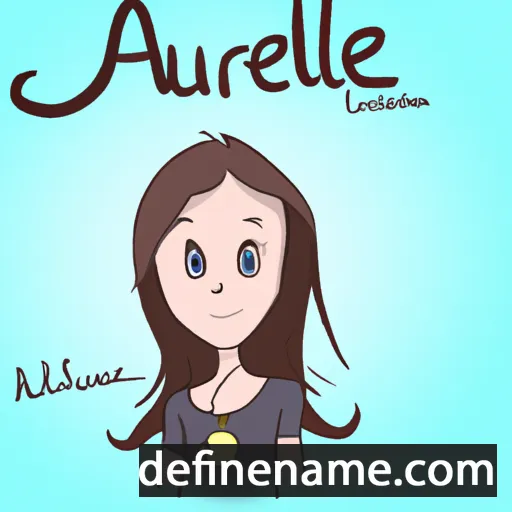 Aurelle cartoon