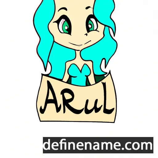 Auriel cartoon