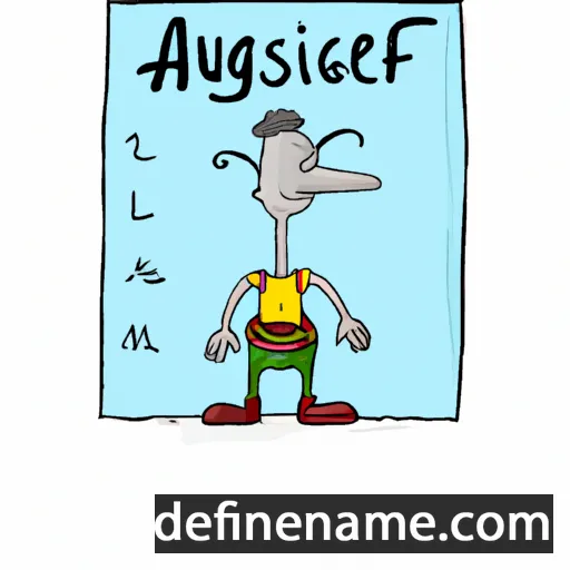 Austregisel cartoon