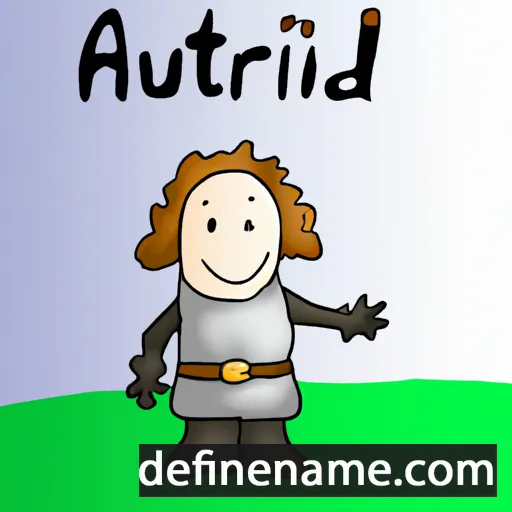 Autfrid cartoon