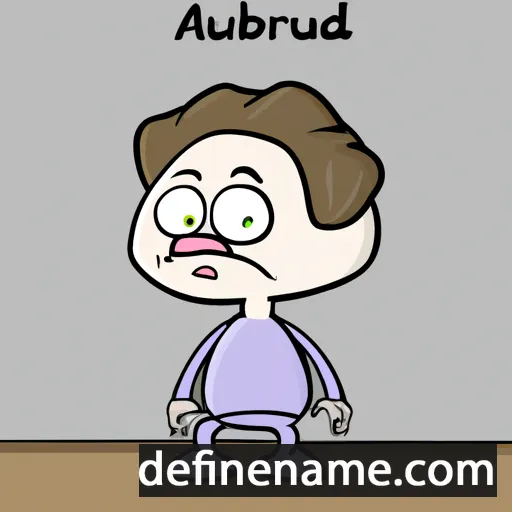 Auðbert cartoon