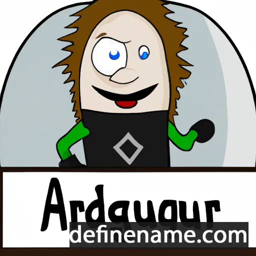 Auðgæirr cartoon