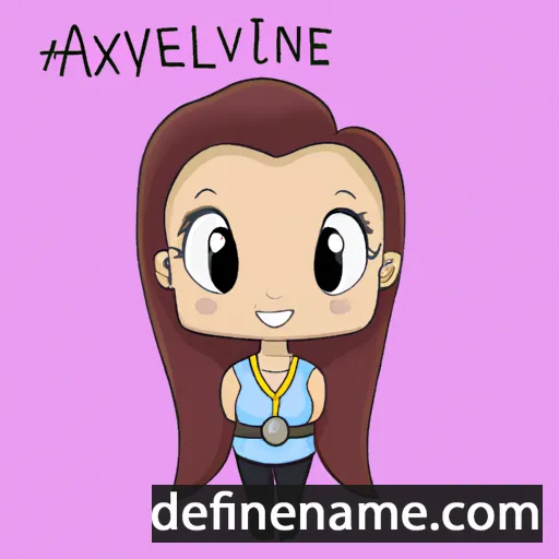 Avalynne cartoon