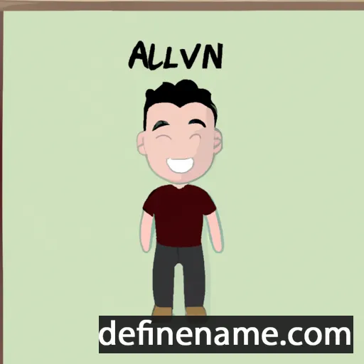 Avelín cartoon