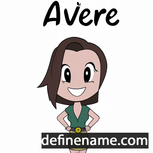 Averee cartoon