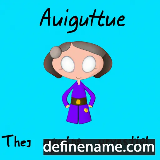 Avgustine cartoon