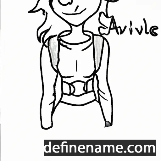 Avialle cartoon