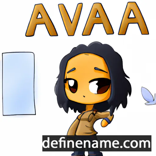 Aviara cartoon