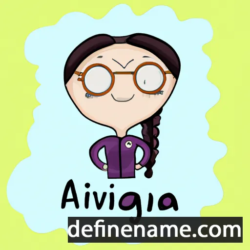 Avigalina cartoon