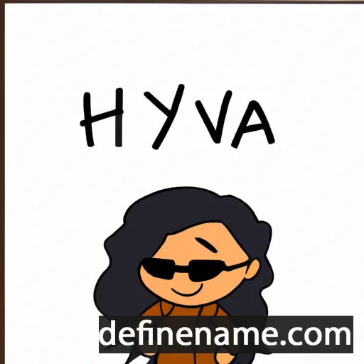 Aviheya cartoon