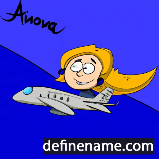 Aviona cartoon