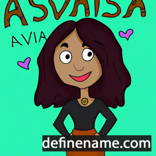 Avisha cartoon