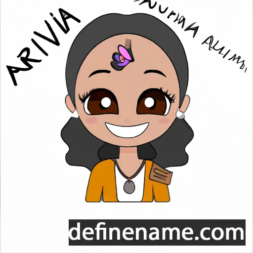 Avriana cartoon