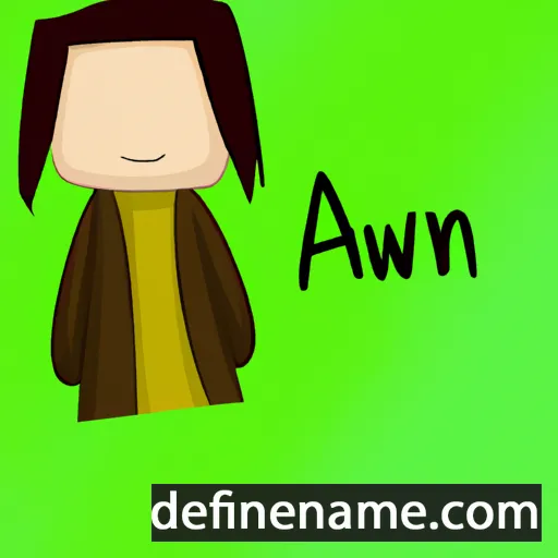 Awen cartoon