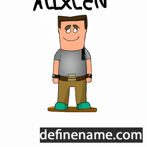 Axeln cartoon