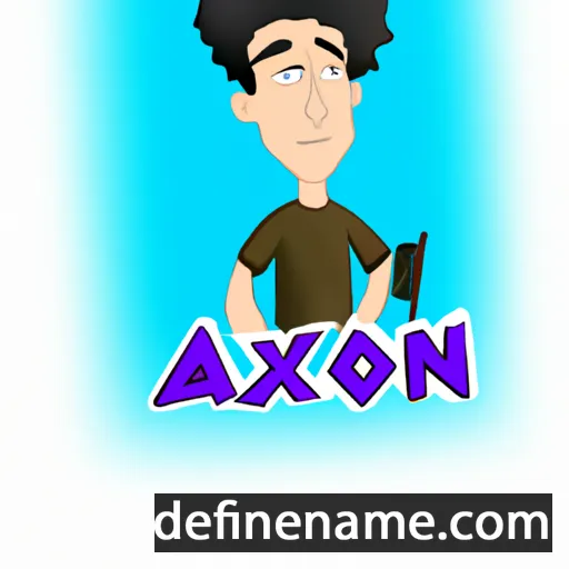 Axion cartoon