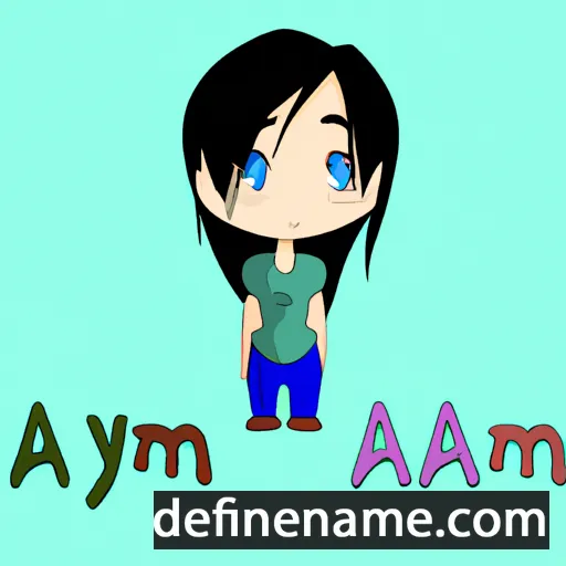 Ayami cartoon