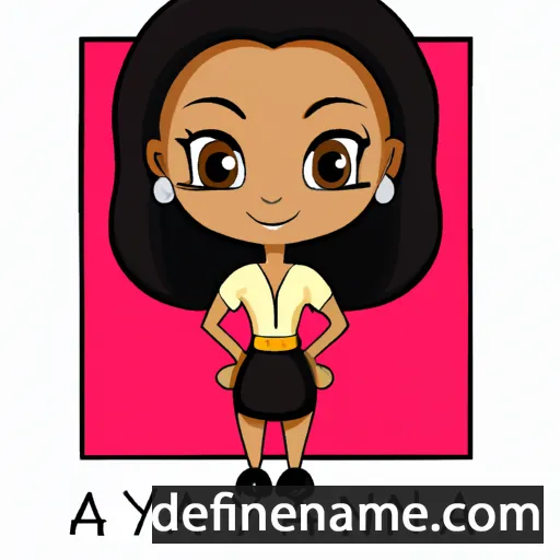 Ayanna cartoon