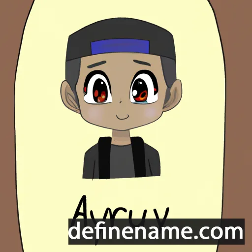 cartoon of the name Ayaru