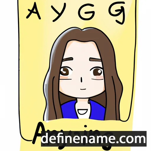 A-young cartoon