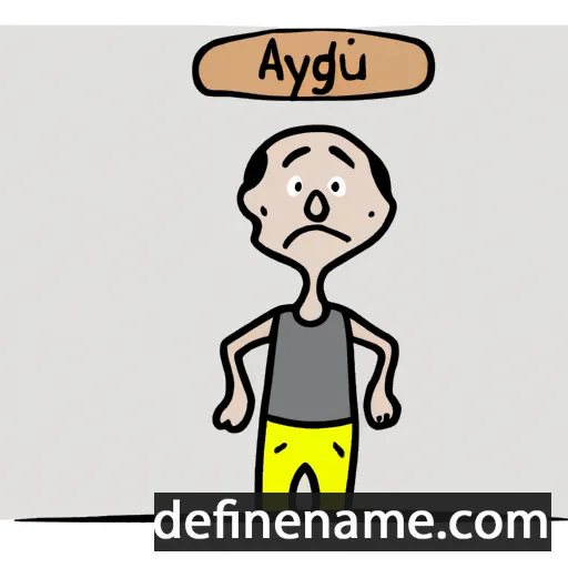 Aydigul cartoon