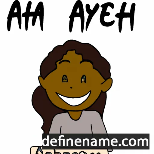 Ayejah cartoon