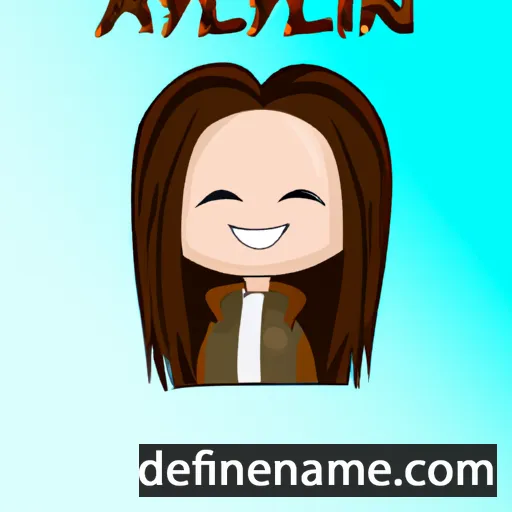 Ayelin cartoon