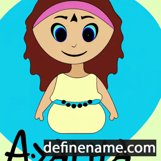 Aylah cartoon