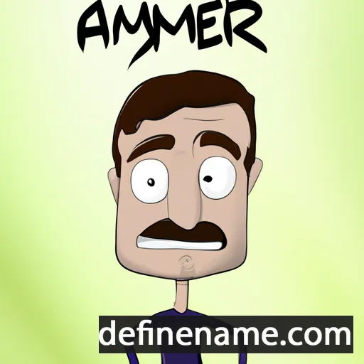 Aymer cartoon