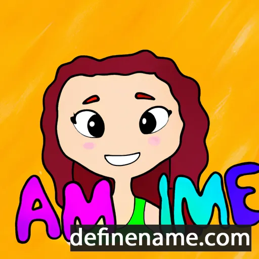 Aymie cartoon