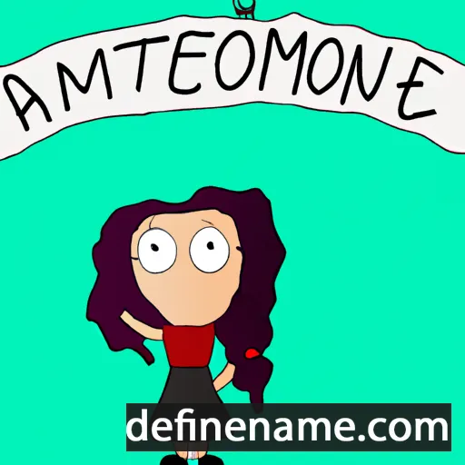 Aymonette cartoon