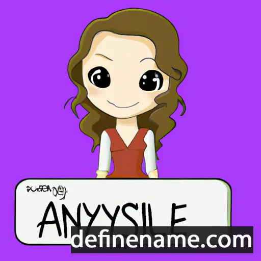 Aynslee cartoon