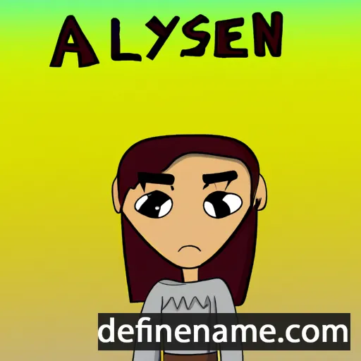 Ayslenn cartoon