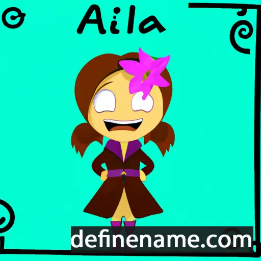 Azalia cartoon