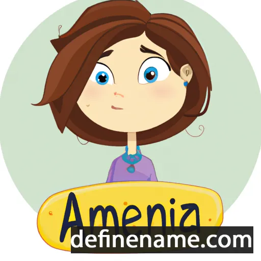 Azemina cartoon