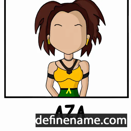 Azia cartoon