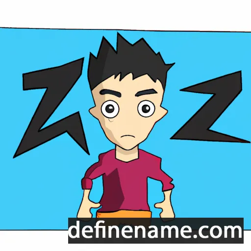 Azizi cartoon