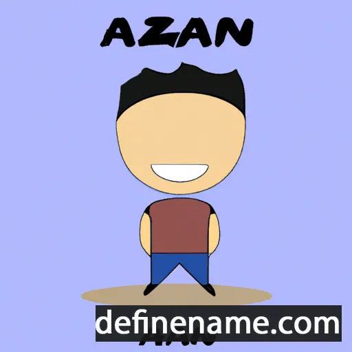 Aznan cartoon