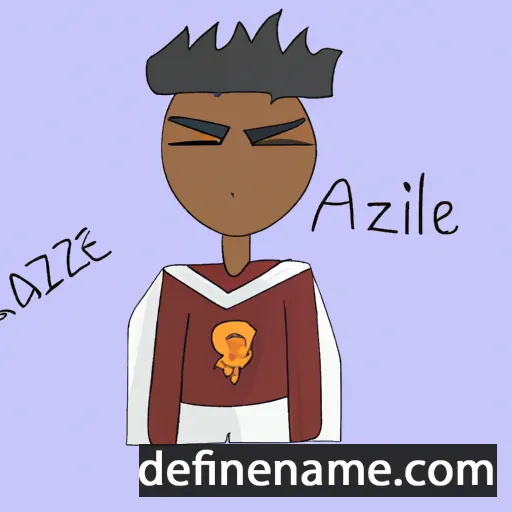 Azraël cartoon