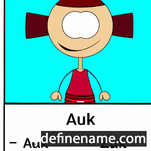 Azuk cartoon