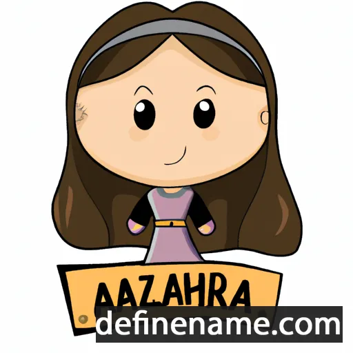 Azzahra cartoon