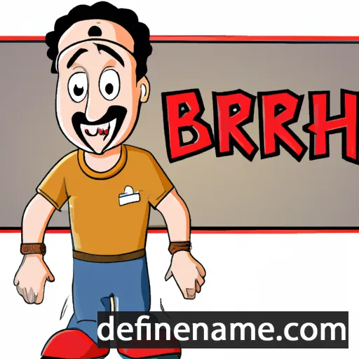 Bəhruz cartoon